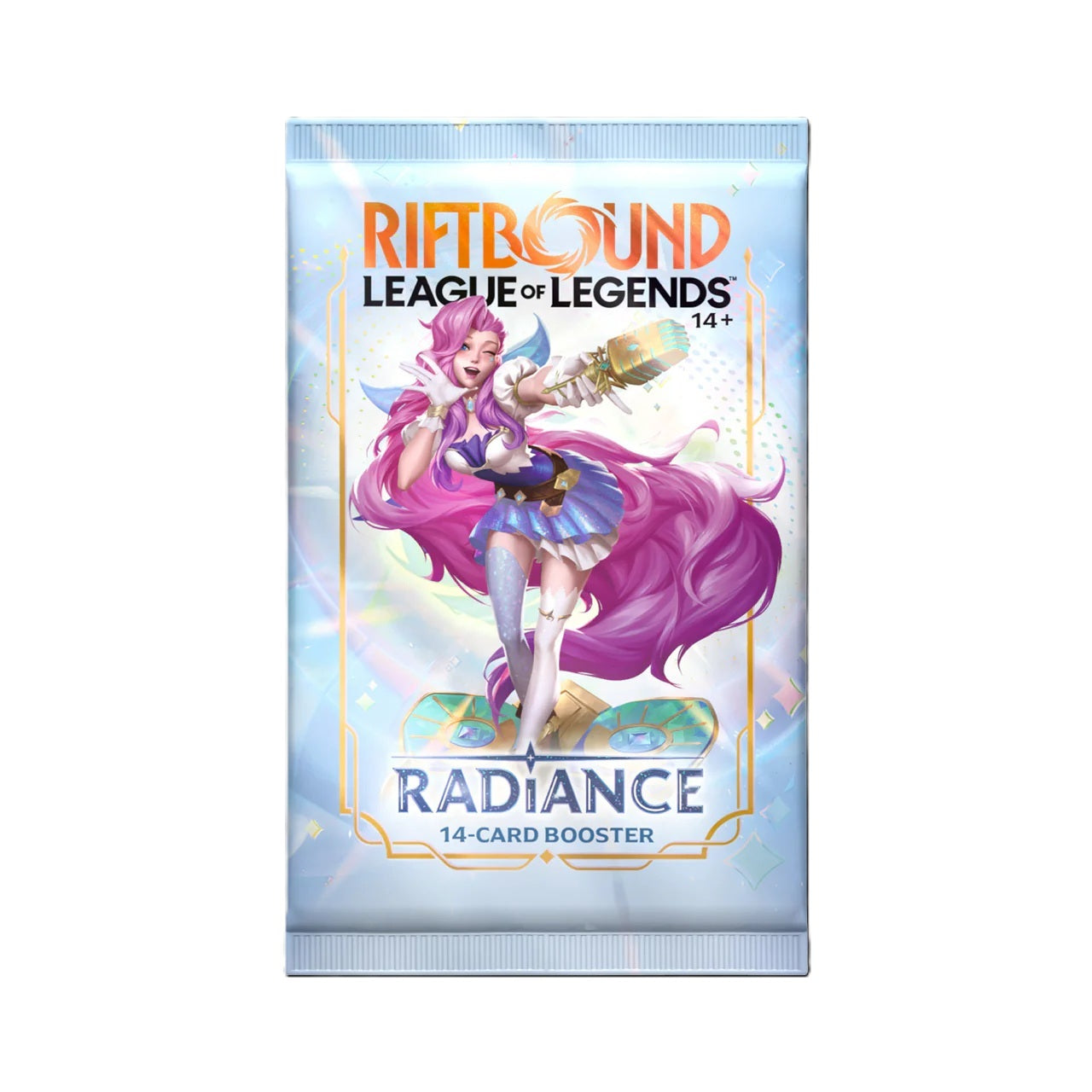 Riftbound: League of Legends Radiance: Booster Pack of 14 Cards, English Edition